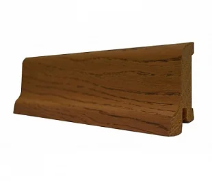 Плинтус шпонированный PolarWood Дуб Коричневый/Oak Brown 22х60х2500